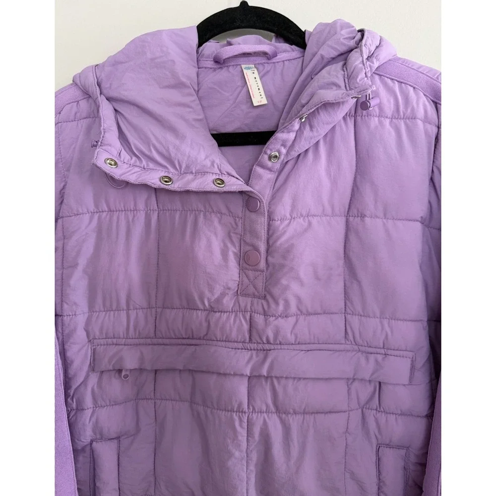 Free People Movement Pippa Packable Pullover Puffer Lavender Women's Size Small